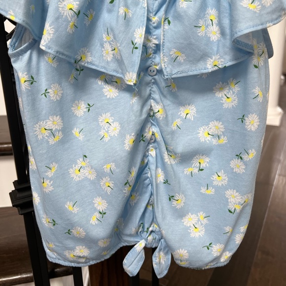 🔥Zara Girls blue flowers top size 9 - Picture 10 of 10